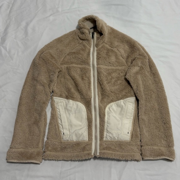 Women’s Patagonia Reversible Windzone Jacket in Cream and White Size XS - Picture 1 of 8